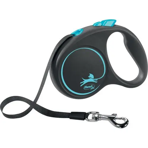 Flexi Black Design bånd S 5 meter 15 kg blå